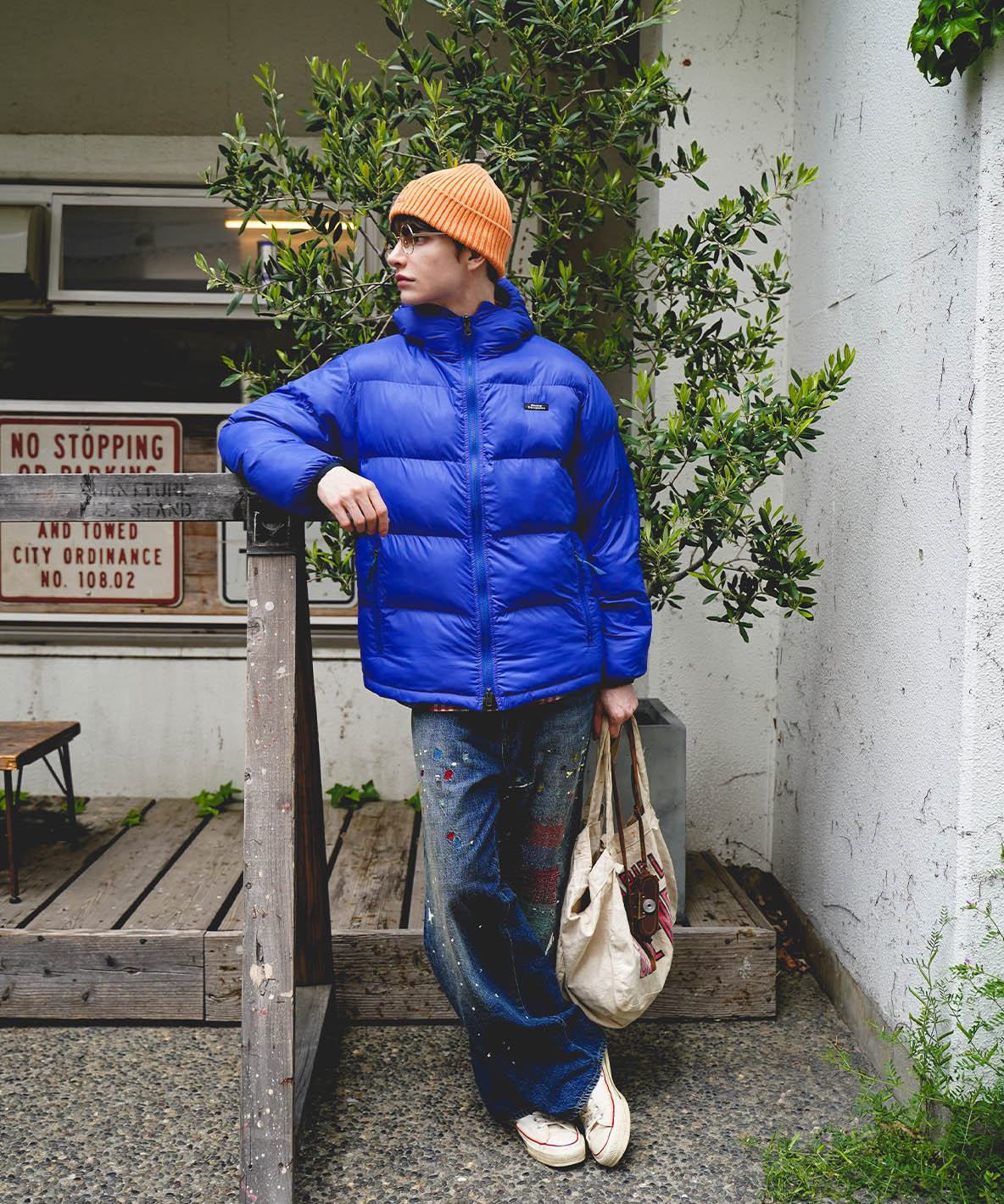 Airy Denim Colorful Remake Pants(MENS)