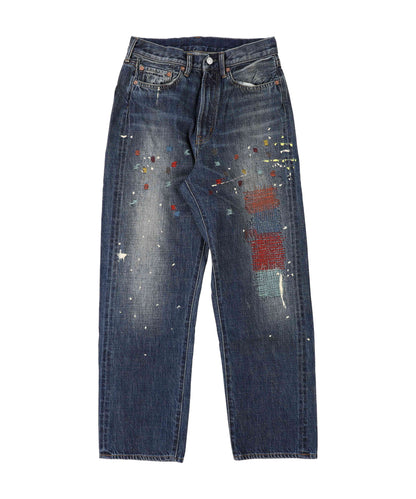 Airy Denim Colorful Remake Pants(LADIES)
