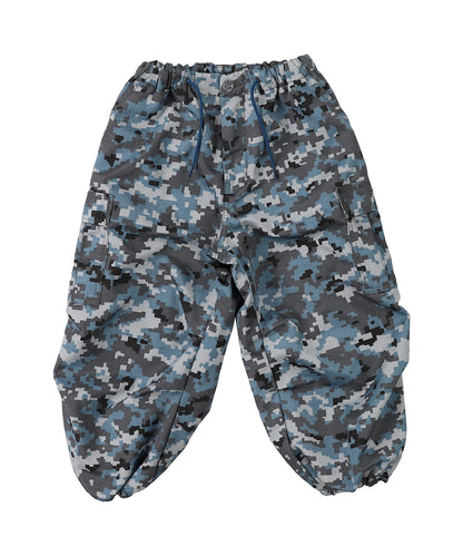 Digital Camouflage Cargo Pants(LADIES)