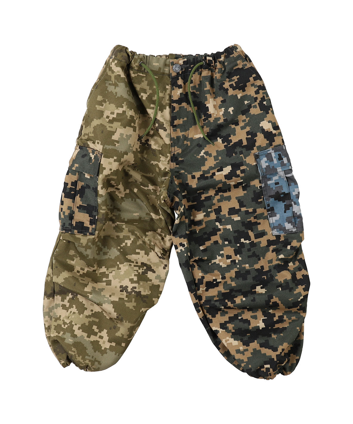 Digital Camouflage Cargo Pants(LADIES)