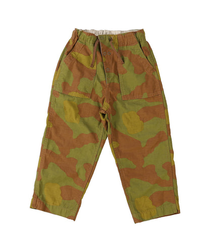 Back Satin Camouflage Reversible Pants