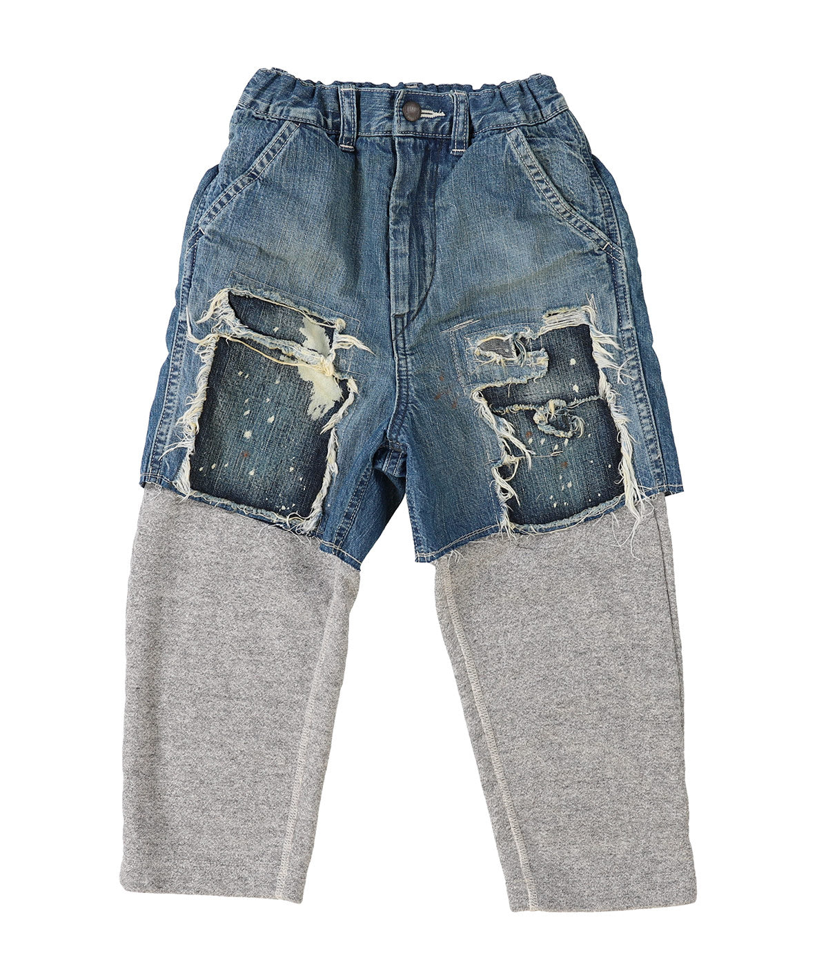 8oz Denim Remake Layered Pants(LADIES)