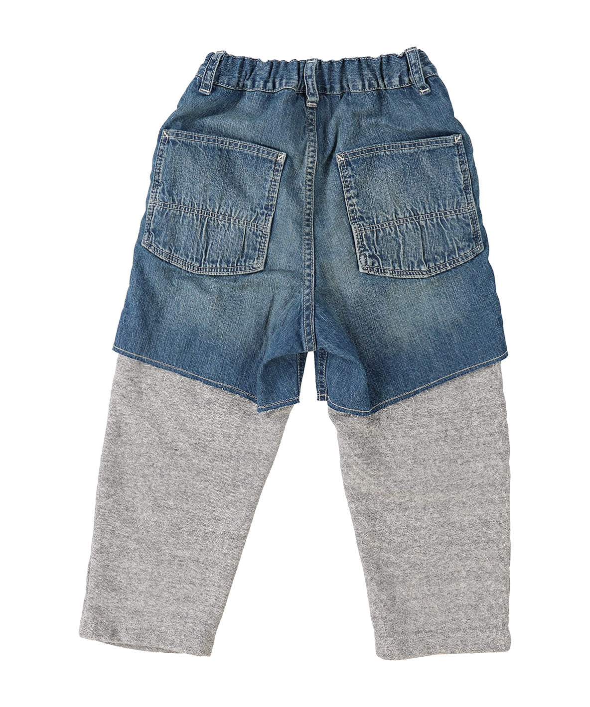 8oz Denim Remake Layered Pants(LADIES)