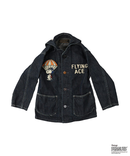 8oz Denim SNOOPY Jacket(LADIES)