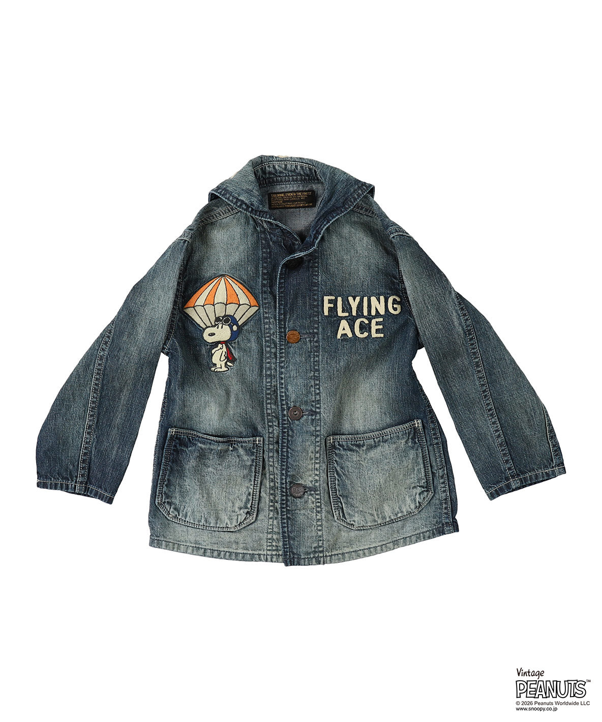 8oz Denim SNOOPY Jacket(LADIES)
