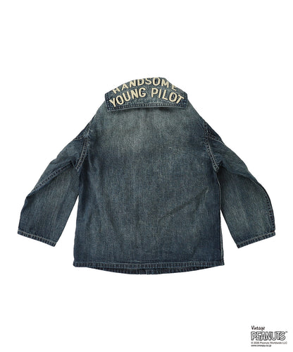 8oz Denim SNOOPY Jacket(LADIES)