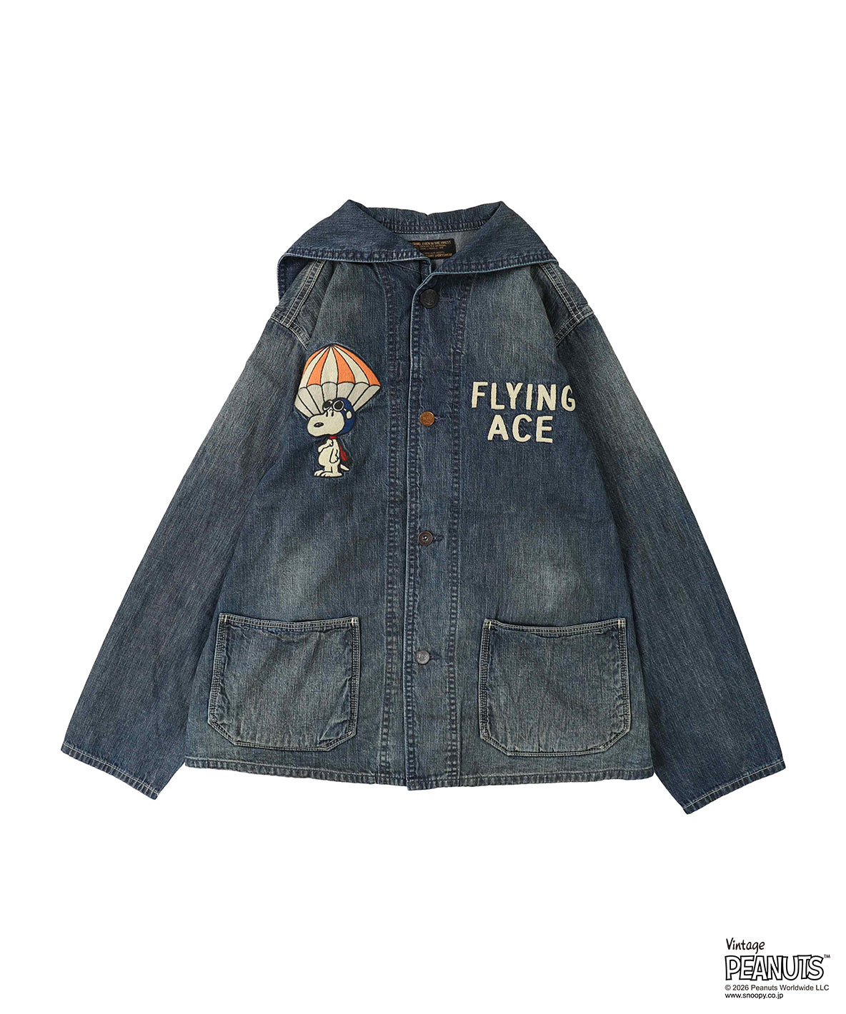 8oz Denim SNOOPY Jacket(LADIES)