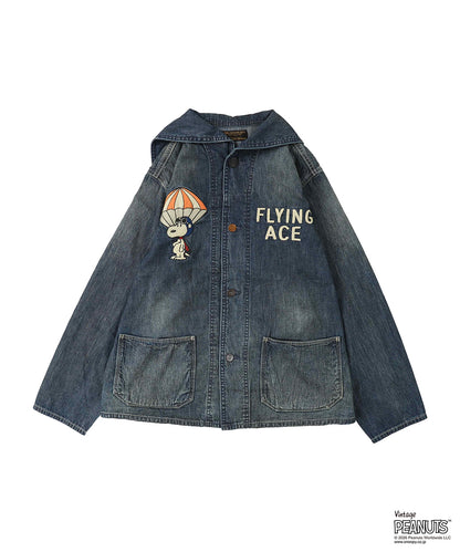 8oz Denim SNOOPY Jacket(LADIES)