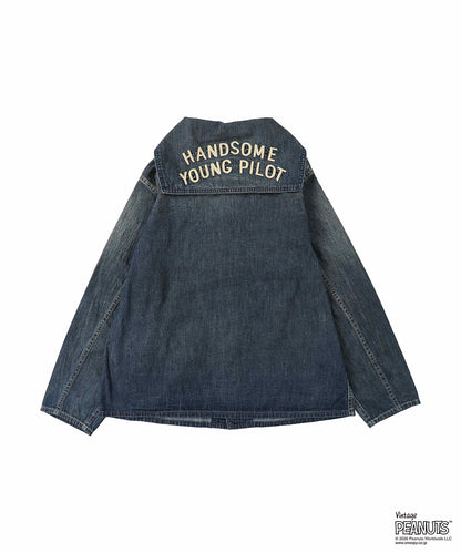 8oz Denim SNOOPY Jacket(LADIES)
