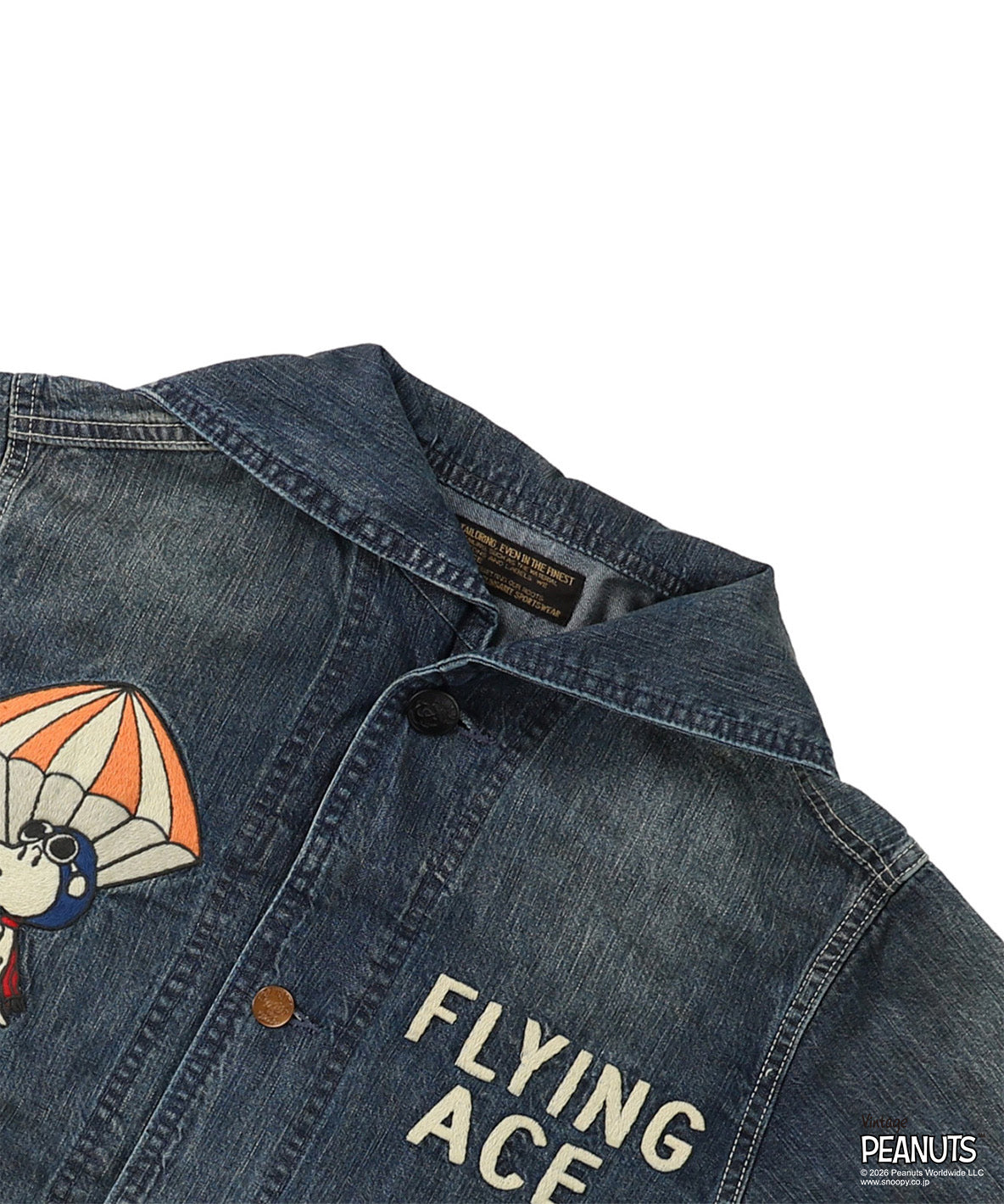 8oz Denim SNOOPY Jacket(LADIES)