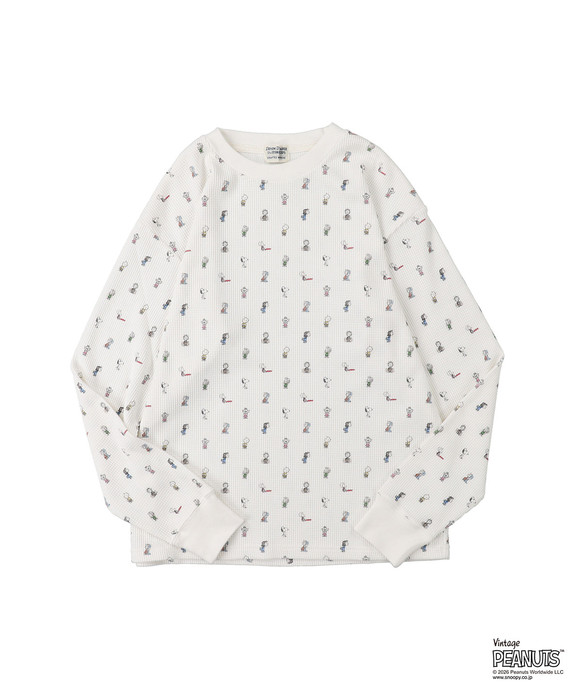 Waffle SNOOPY Tee(LADIES)