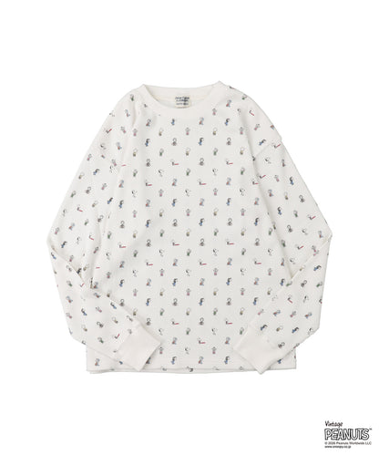 Waffle SNOOPY Tee(LADIES)