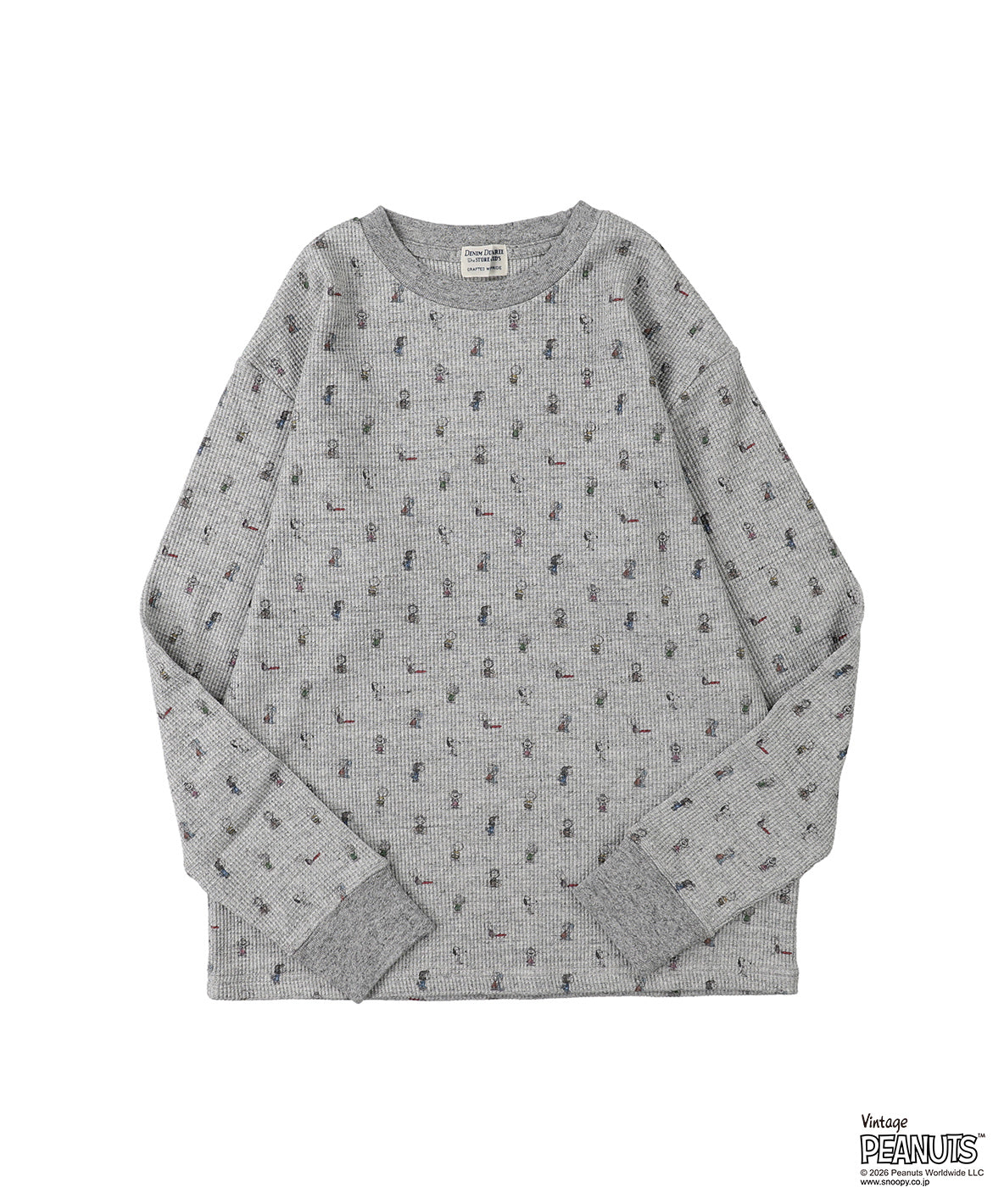 Waffle SNOOPY Tee(LADIES)