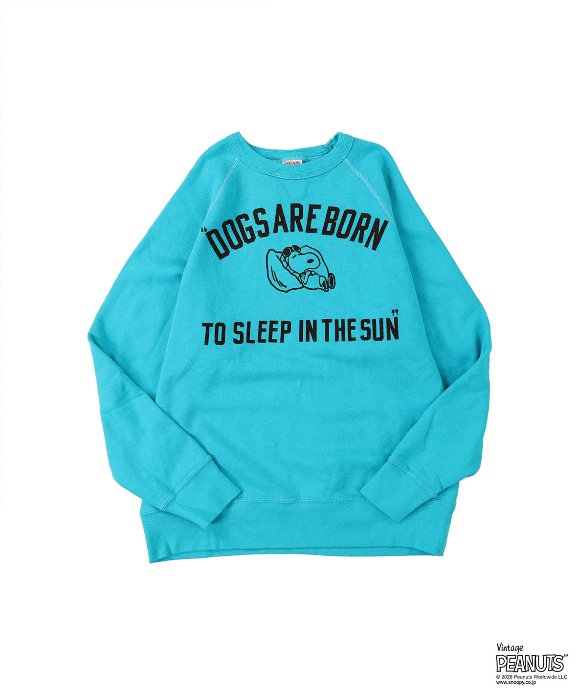 Vintage Pile SNOOPY SLEEP Sweatshirt(LADIES)