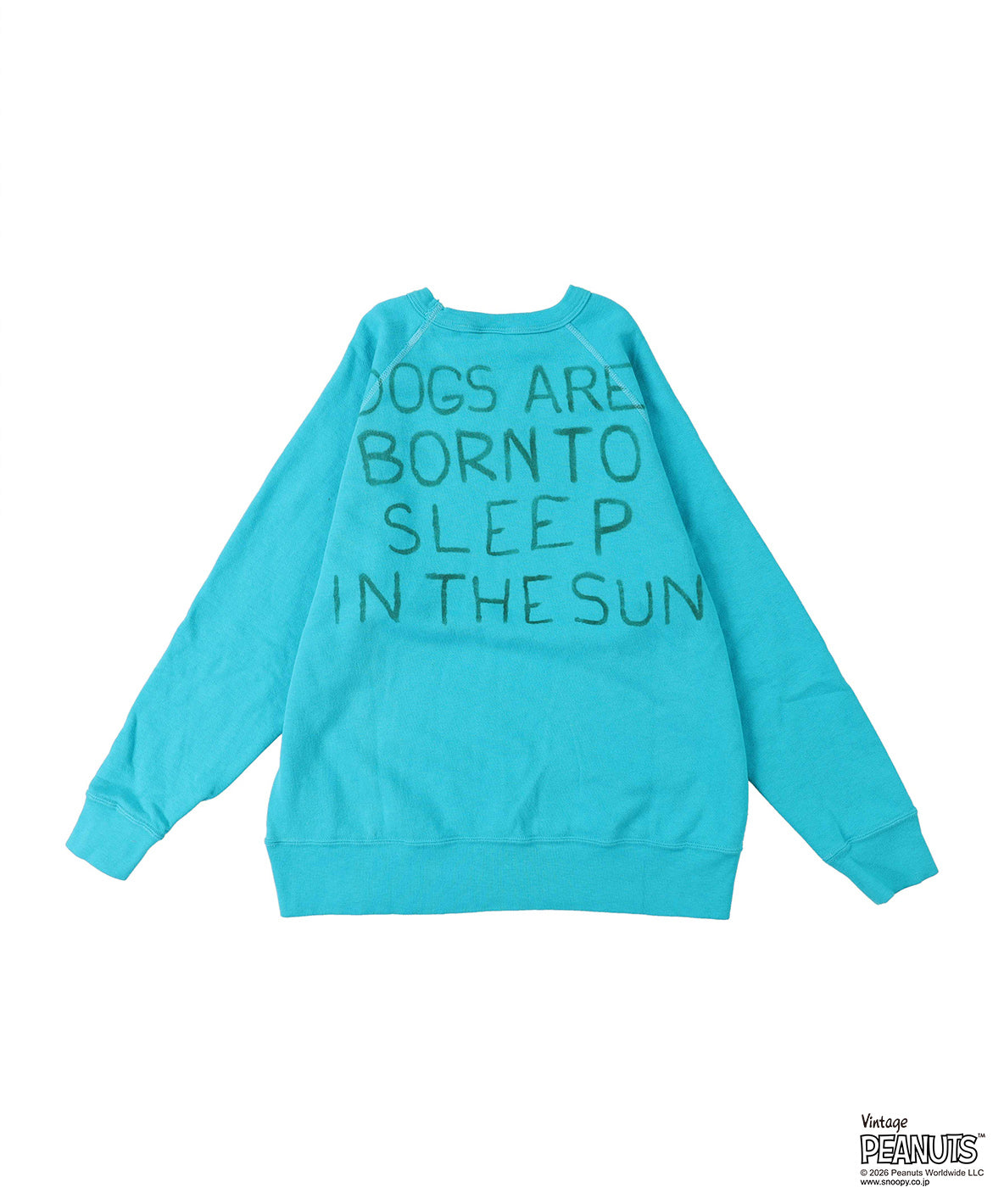 Vintage Pile SNOOPY SLEEP Sweatshirt(LADIES)