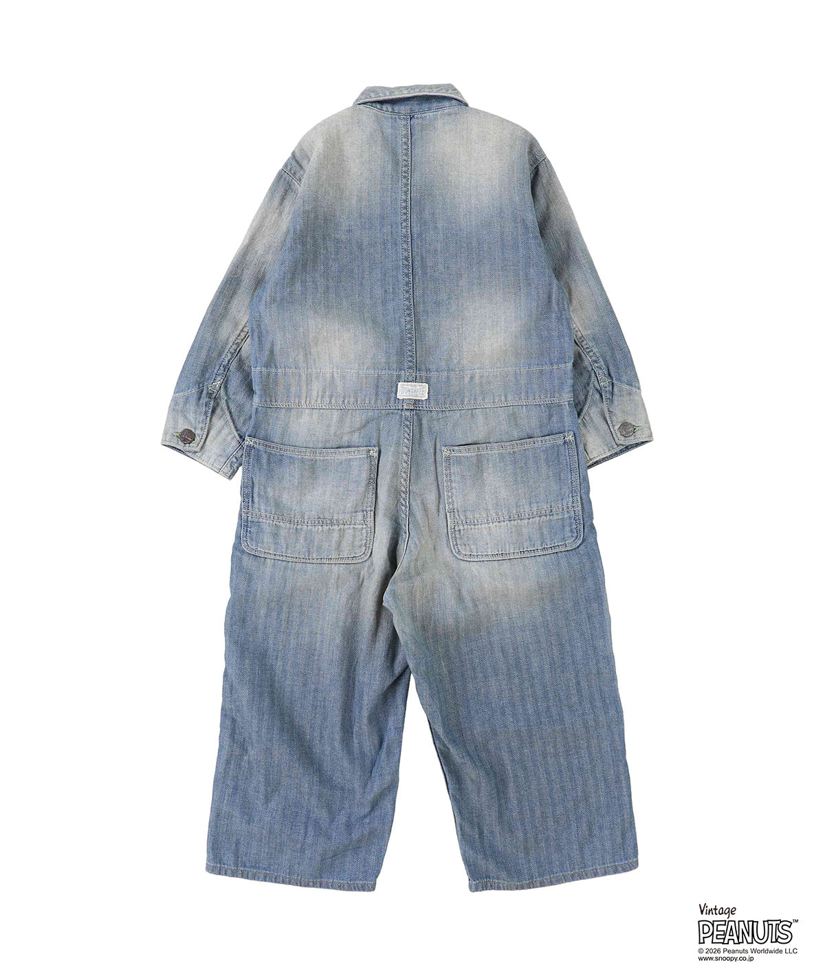 Herringbone SNOOPY Overalls
