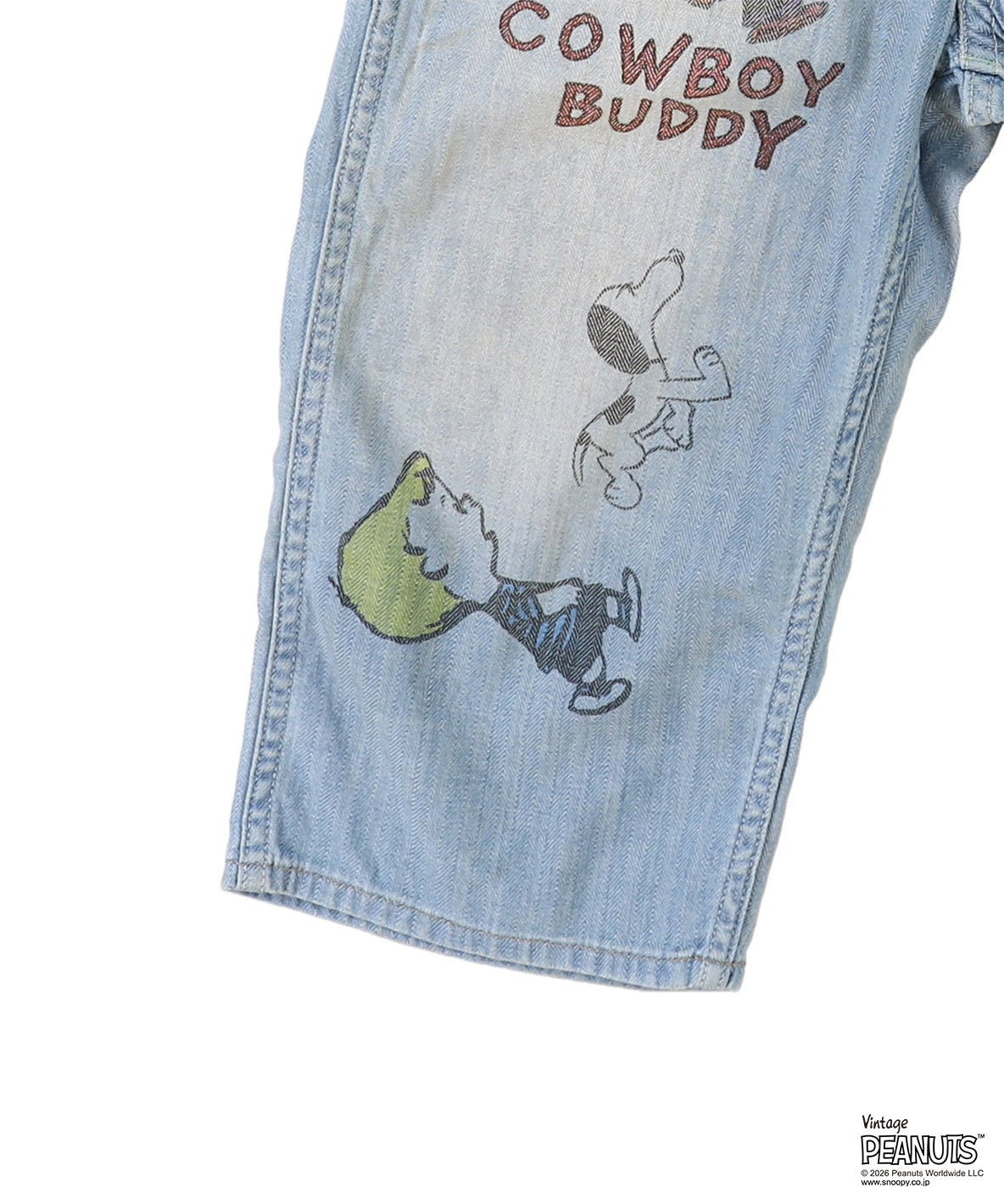 Herringbone SNOOPY Overalls