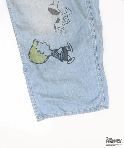 Herringbone SNOOPY Overalls(LADIES)