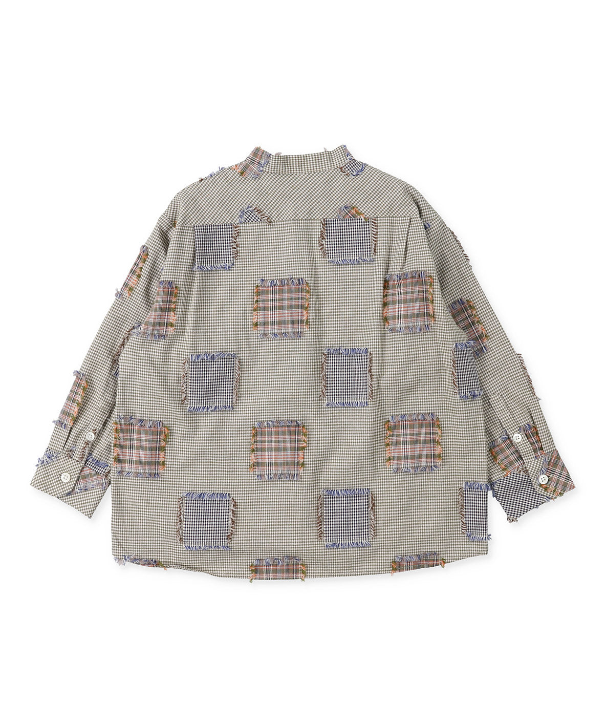 Fringe Patchwork Shirt