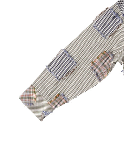 Fringe Patchwork Shirt