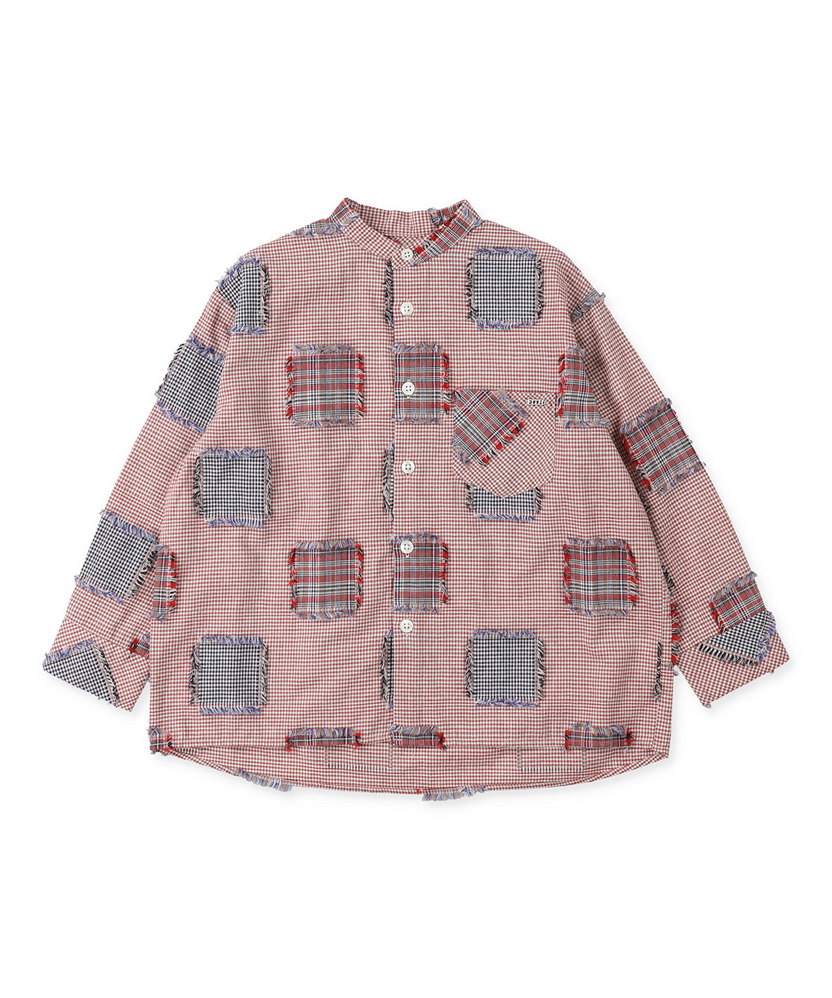 Fringe Patchwork Shirt