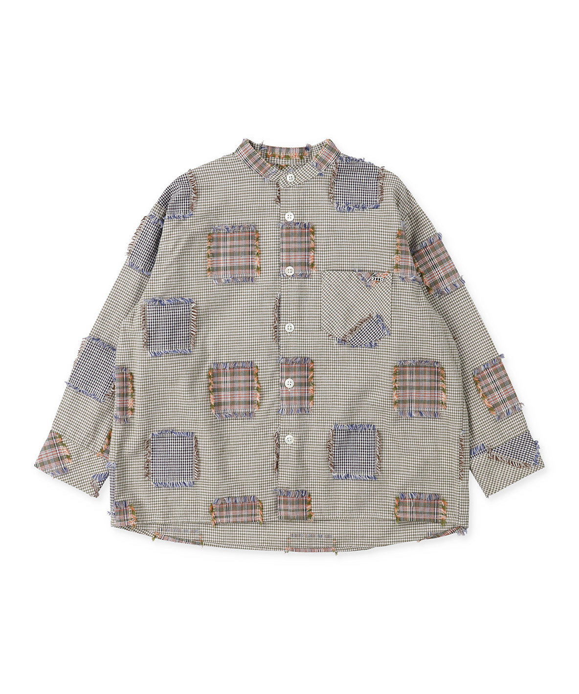 Fringe Patchwork Shirt