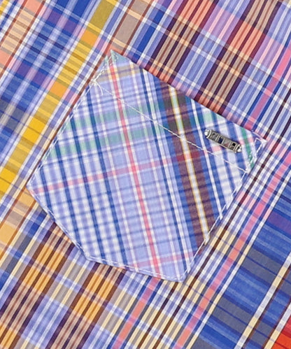 Big Checked Short Sleeve Shirt