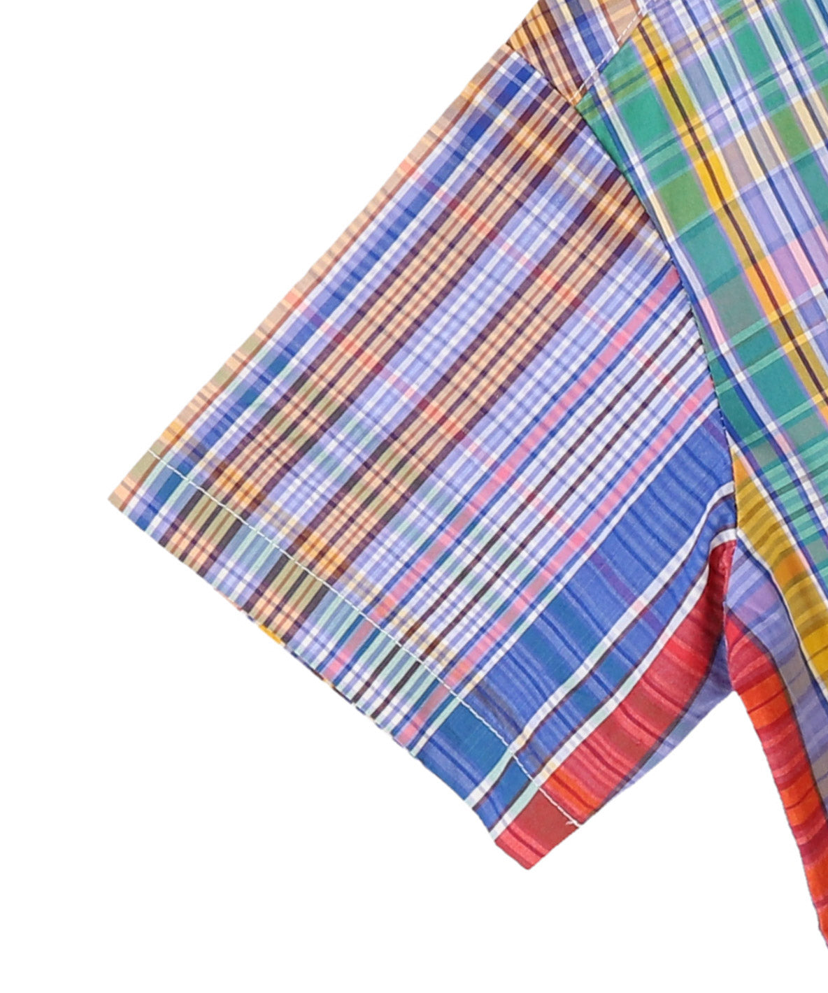 Big Checked Short Sleeve Shirt