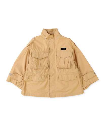 Organic Cotton Typewriter Blouson
