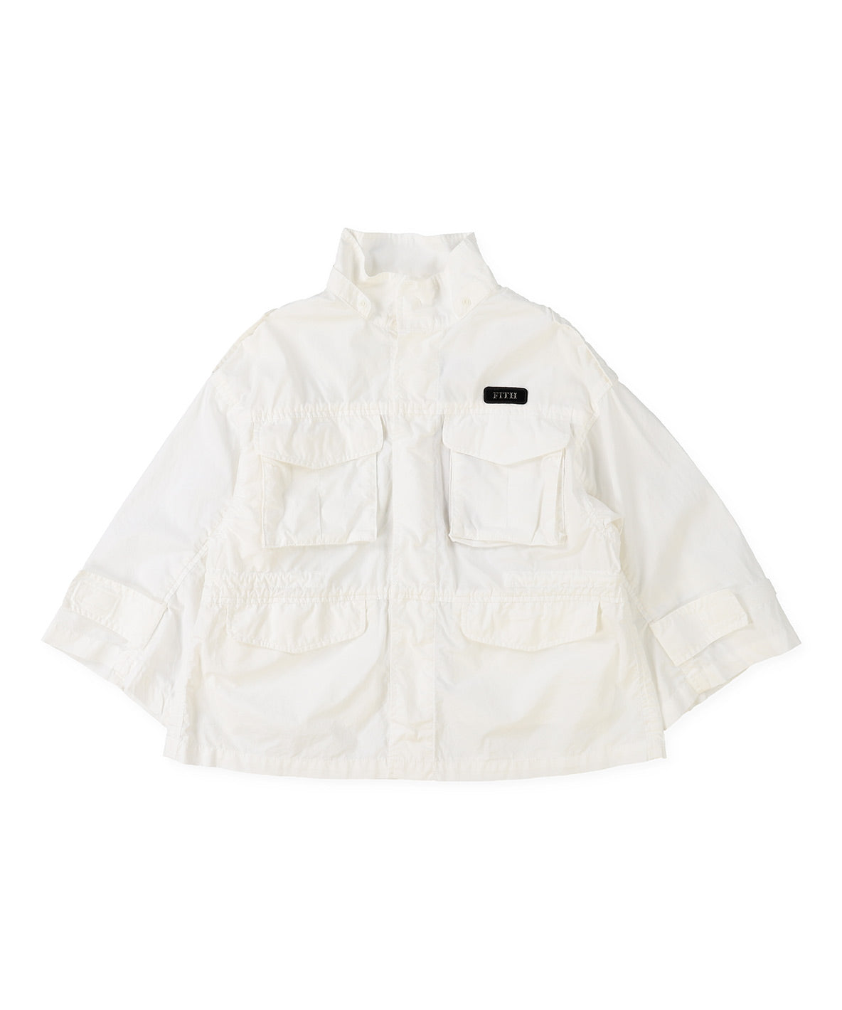 Organic Cotton Typewriter Blouson