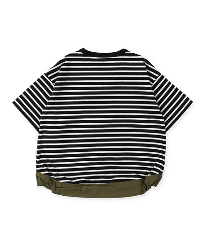 Striped and Typewriter Tee