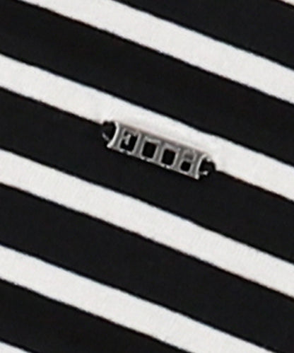 Striped and Typewriter Tee