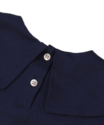 Baby Clear Spinned Cotton Jersey Sailor Collar Tee