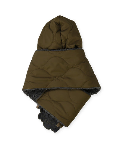 Scallaped Quilt Hood Scarf