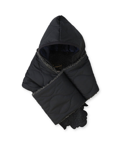 Scallaped Quilt Hood Scarf