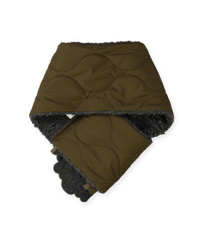 Scallaped Quilt Hood Scarf