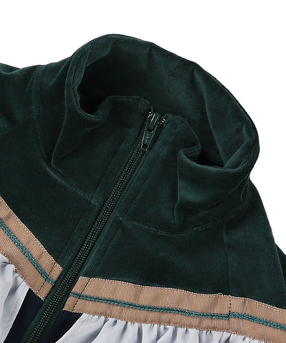 Velour Frill Jacket