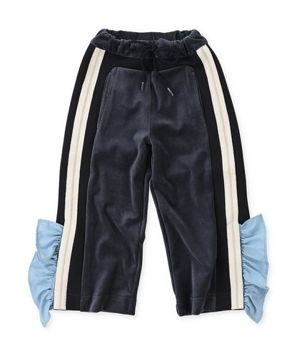 Velour Frill Pants