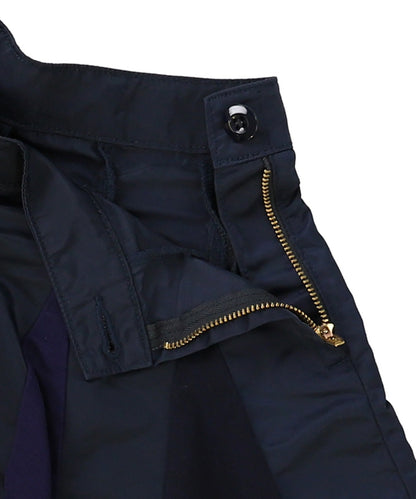 Bomber Jacket Cloth Culotte Skirt