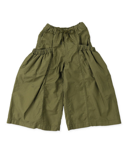 Vintage Back Satin Wide Pants