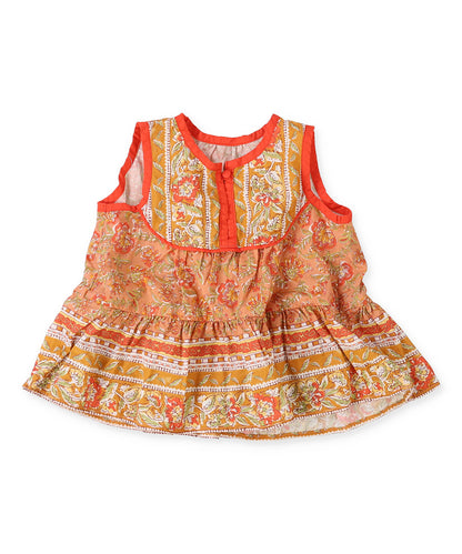 Indian-like Print Blouse