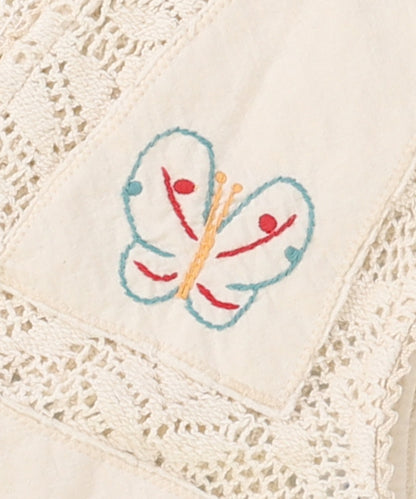 Knit Lace Embroidery Pullover