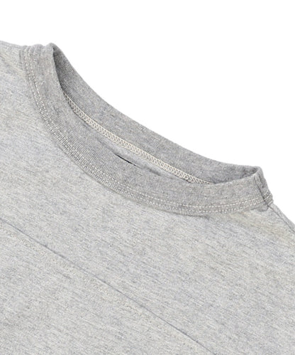 Layered-like Lace Numbering Tee