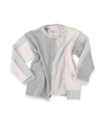 Cut-out Remake-like Long Sleeve Tee