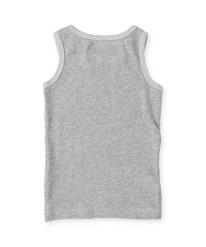 Glitter Waffle Tank-top