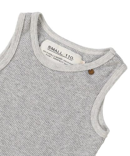 Glitter Waffle Tank-top