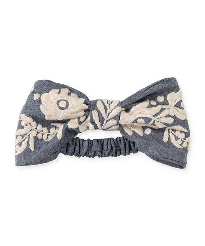 Dungaree Embroidery Hair Band