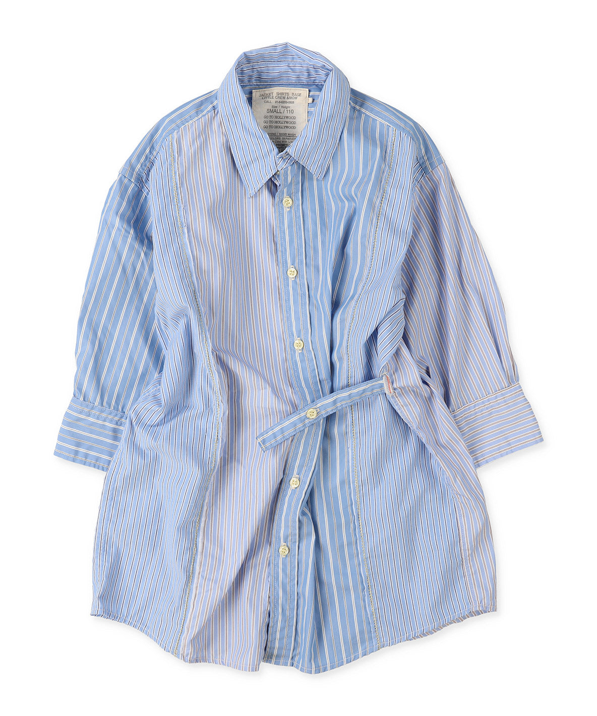 Broadcloth Striped Shirt(LADIES)
