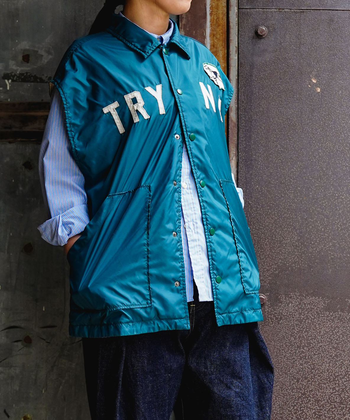 Taffeta Coach Vest(LADIES)