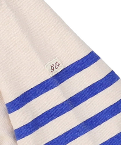 Lacy Striped Long Sleeve Tee